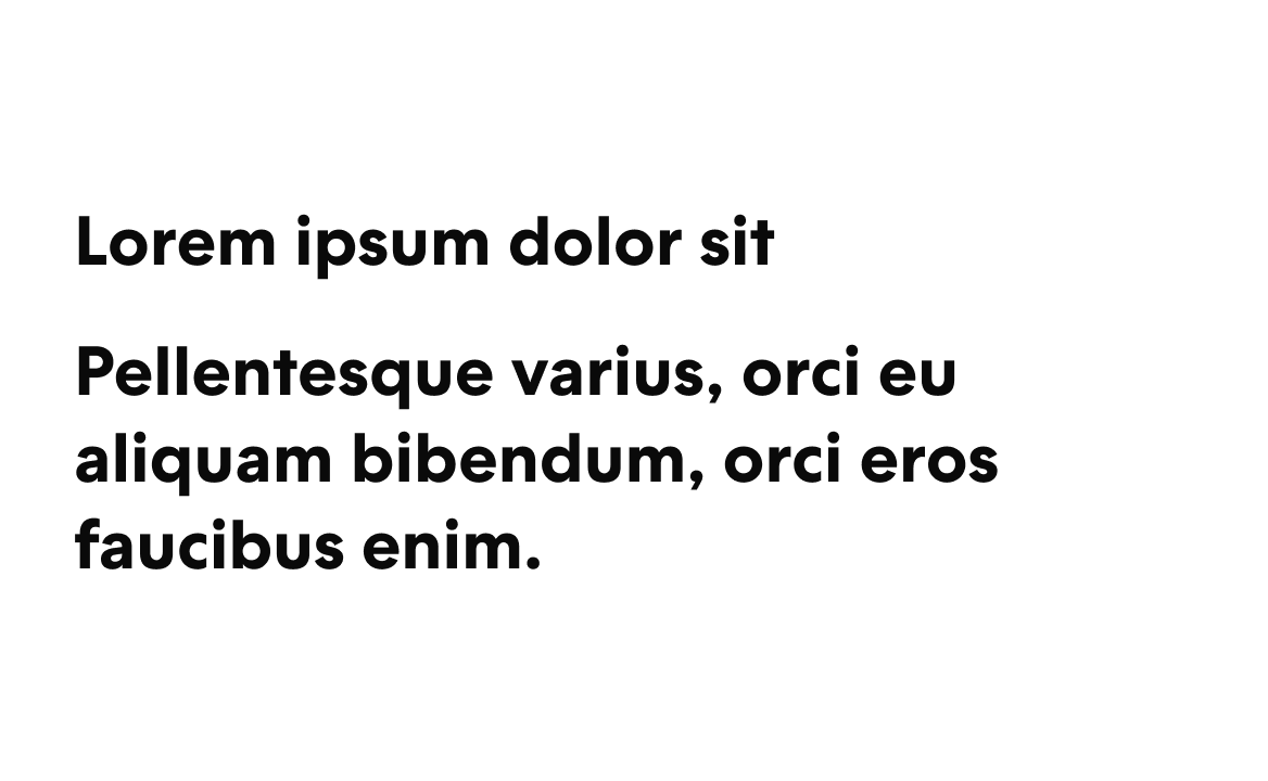 O bold deve ser usado com parcimônia, evitando longos blocos de texto.